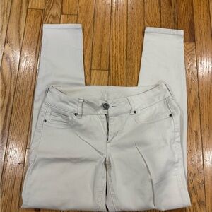 Maurices Cream Denim Pants